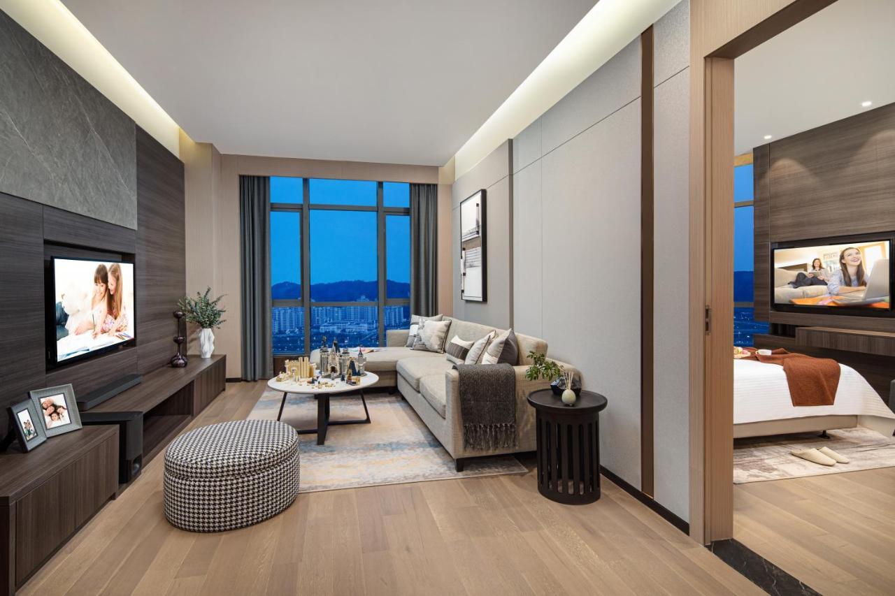 Rezen Hotel Zhuhai Hengqin Border And Exhibition Center Branch Eksteriør bilde