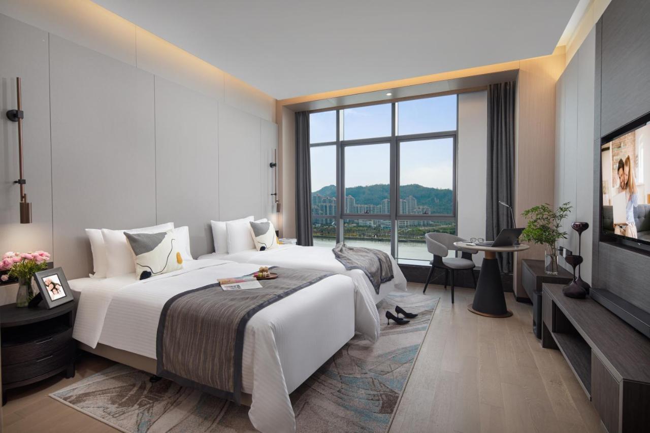 Rezen Hotel Zhuhai Hengqin Border And Exhibition Center Branch Eksteriør bilde