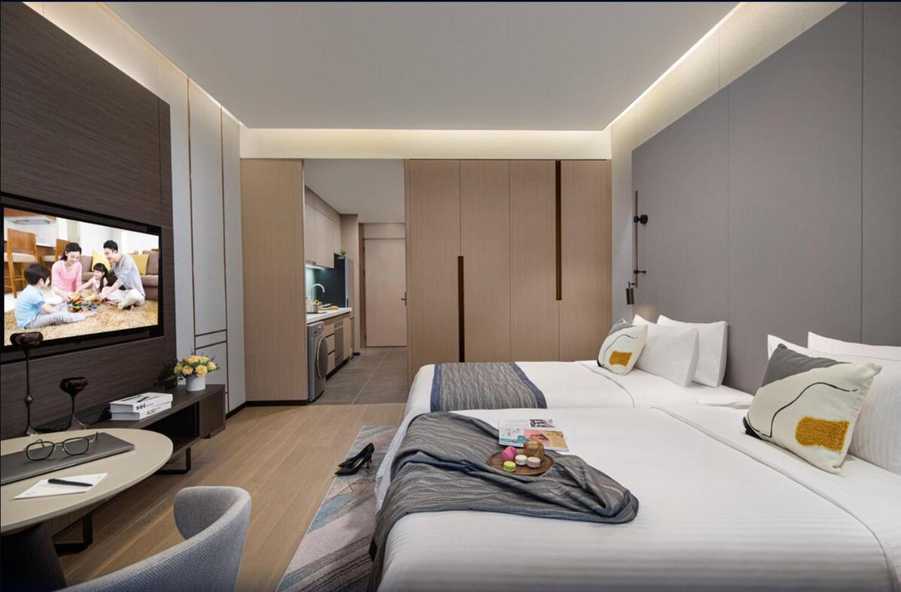 Rezen Hotel Zhuhai Hengqin Border And Exhibition Center Branch Eksteriør bilde